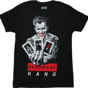 Batman Black and Red Short Sleeve Tee